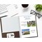 Better Office Products 2 Pocket Paper Folders Portfolio W/Prongs, Matte Texture, Letter Size, Brown, 50PK 84227 - alternate 2